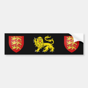 Lejon bildekal för brittisk heraldik
