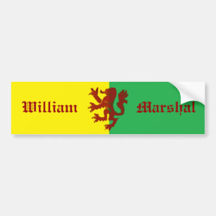 Lejon bildekal för William marskalk