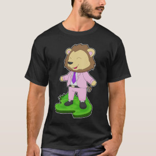 Lejon Bröllop Slips Klädsel T Shirt