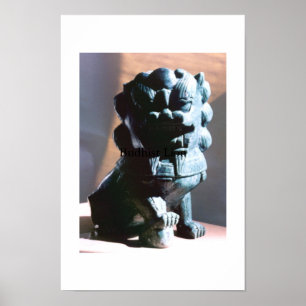 Lejon buddistisk poster