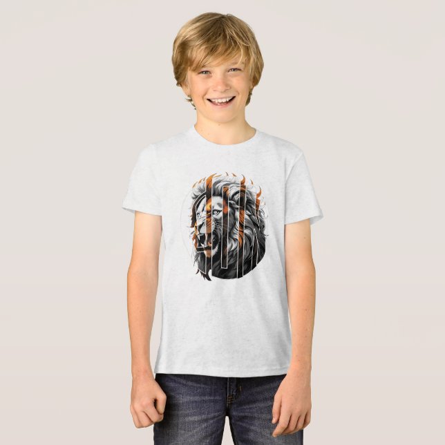 Lejon BW T Shirt (Framsida Full)