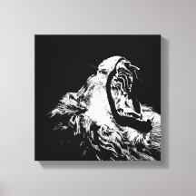 Lejon Canvas Wall Art Art