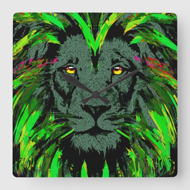 Lejon chef för grönten - Lejon klocka - Lejona Ans (Framsida)