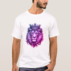 Lejon chef med Krona Royal Luxury T-Shirt