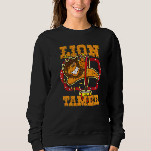 Lejon cirkus för lejona Tamer Performer Acrobatics T Shirt