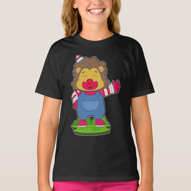 Lejon Clown T Shirt (Framsida)