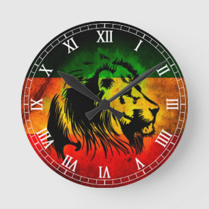 Lejon Cori Reith Rasta reggae Rund Klocka