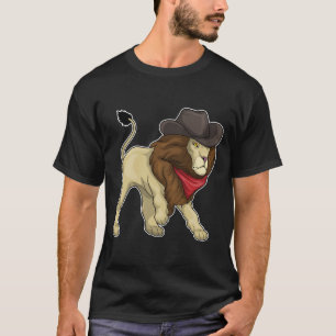 Lejon Cowboy Cowboyhatt T Shirt