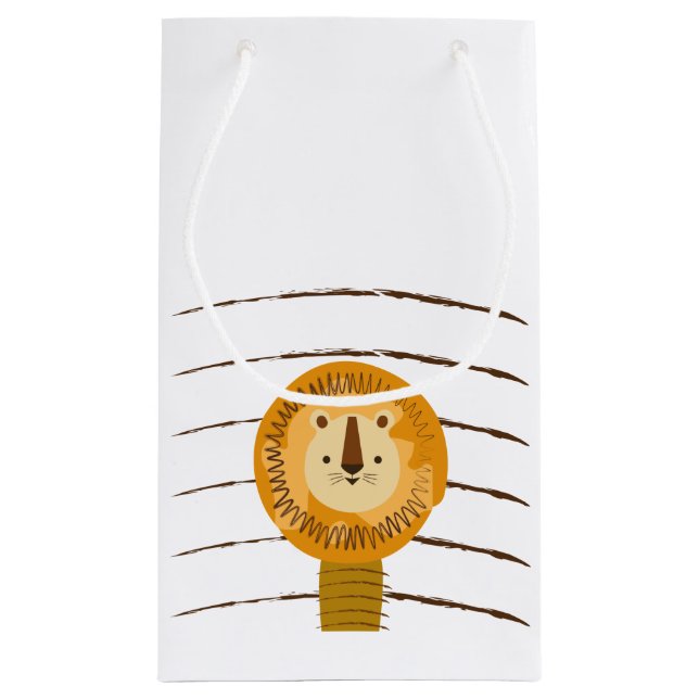 Lejon Cute Tecknad Kids Baby (Baksidan)