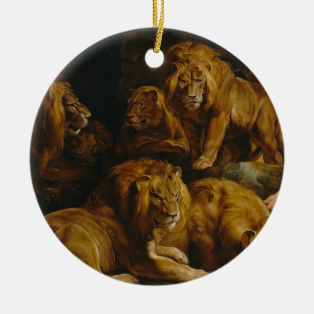 Lejon" Den ornament (Framsidan)