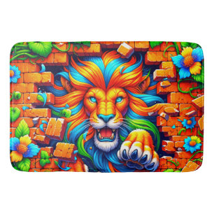 Lejon design badrumsmatta