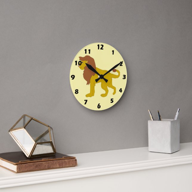 Lejon Design Rund Klocka (Kontor)