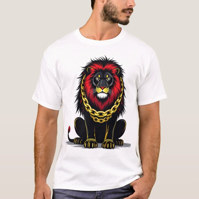 Lejon design t shirt (Framsida)
