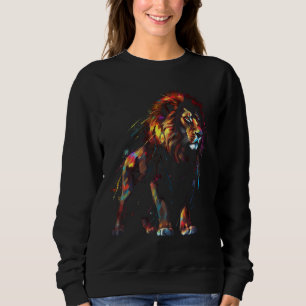 lejon djur älskare motif zoo för lejon konst t shirt