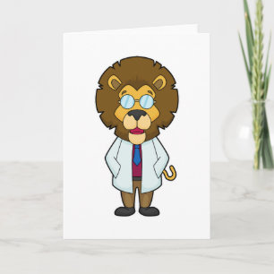 Lejon Doktor Doktors kappa Kort