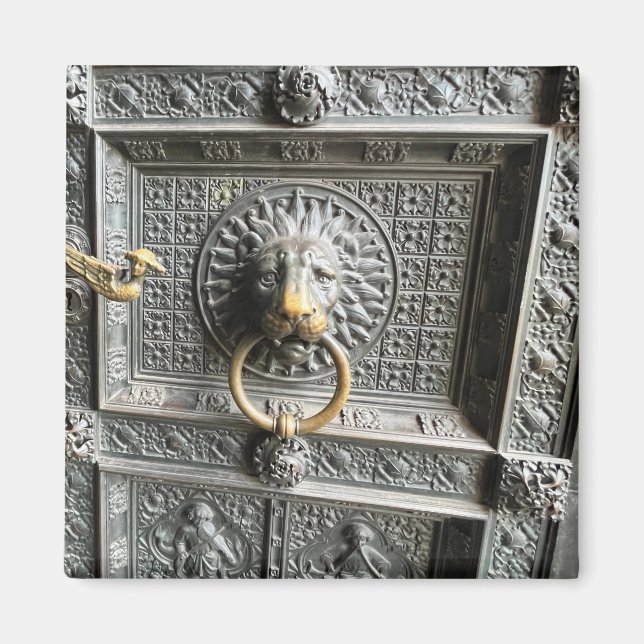 Lejon dörrdetalj magnet (Framsidan)