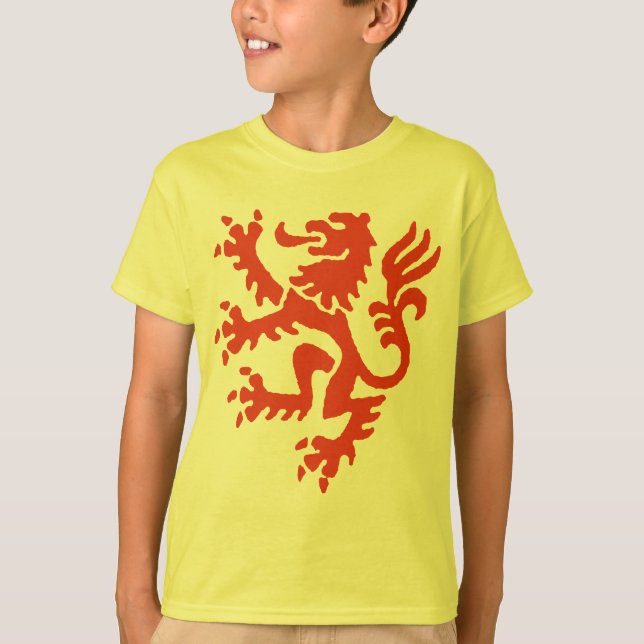 Lejon Emblem T Shirt (Framsida)