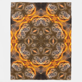 Lejon Energy Shaman Mandala Fleecefilt
