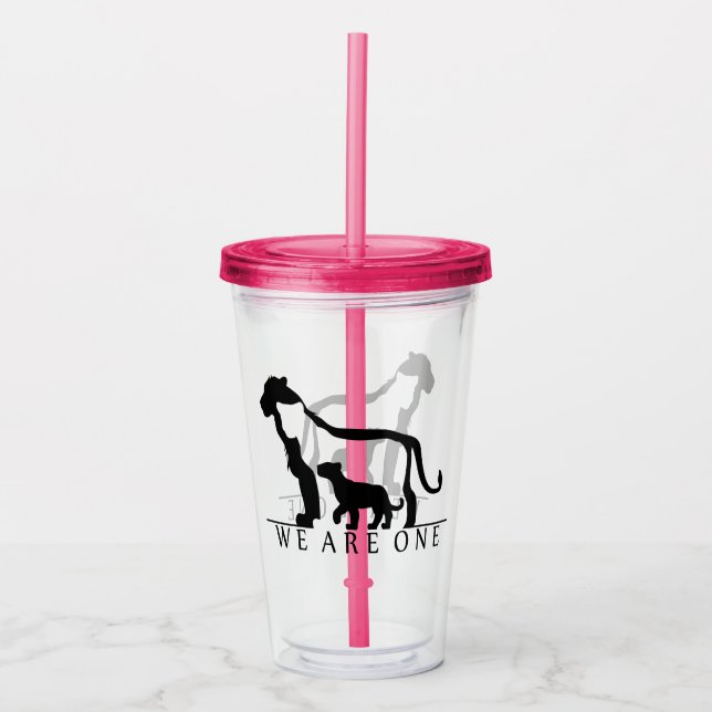Lejon familj take away mugg (Framsida)