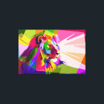 Lejon Färgglatt Prismatiskt Pop Art Design-62501 Canvastryck<br><div class="desc">Lejon Färgglatt Prismatiskt Pop Art Design-62501</div>