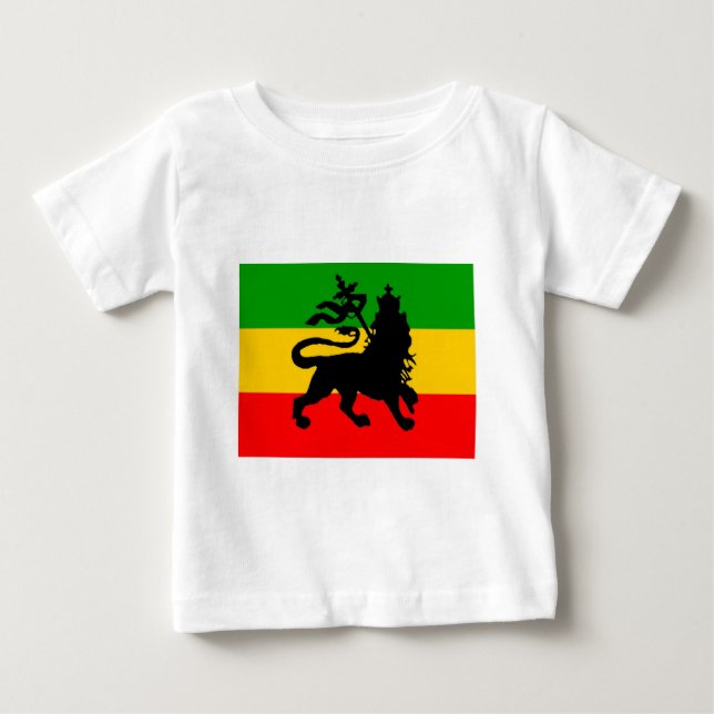 Lejon flagga t-shirt (Framsida)