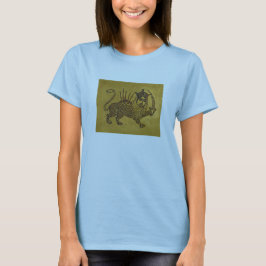 Lejon flaggadesign tee