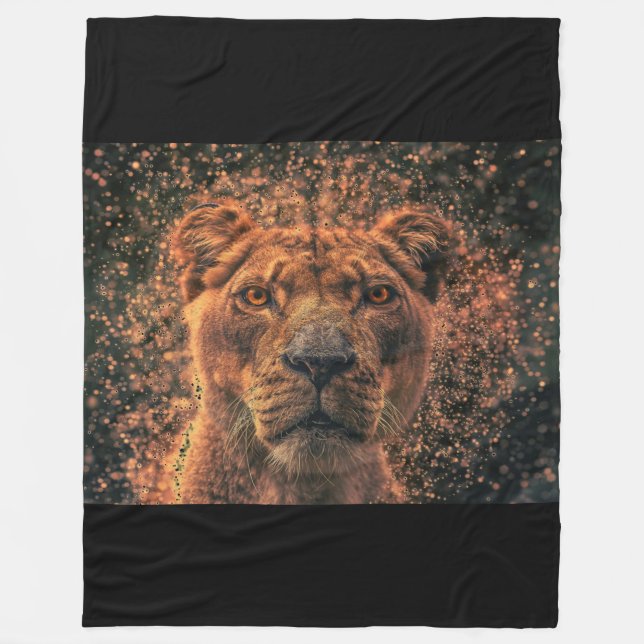 Lejon Fleece Blanket (Framsidan)
