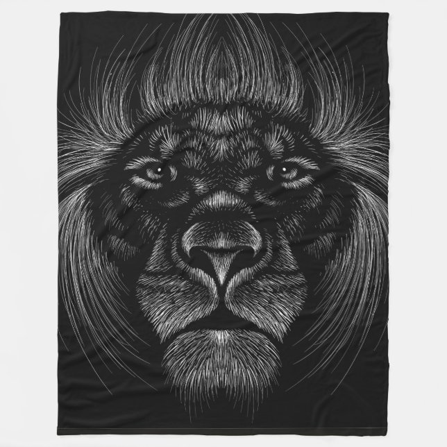 Lejon Fleece Blanket (Framsidan)