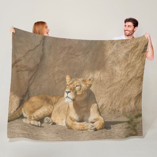 Lejon Fleece Blanket (På plats)