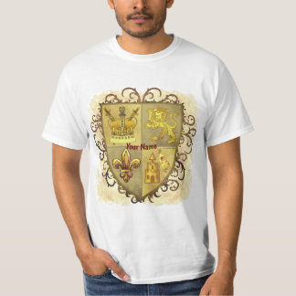 Lejon Fleur De Lis Shield T Shirt