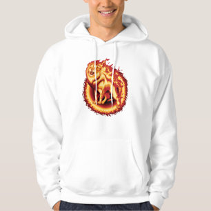 Lejon för avskjutning hoodie