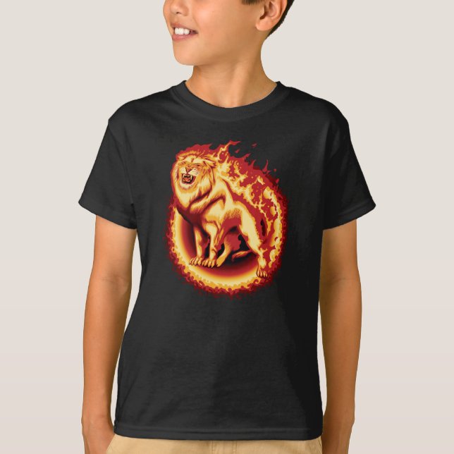 Lejon för avskjutning t shirt (Framsida)
