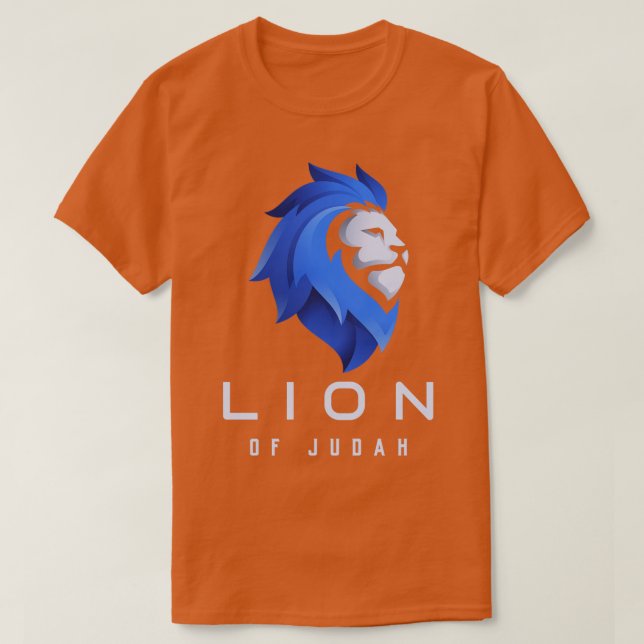 Lejon för Judah 7 T Shirt (Design framsida)
