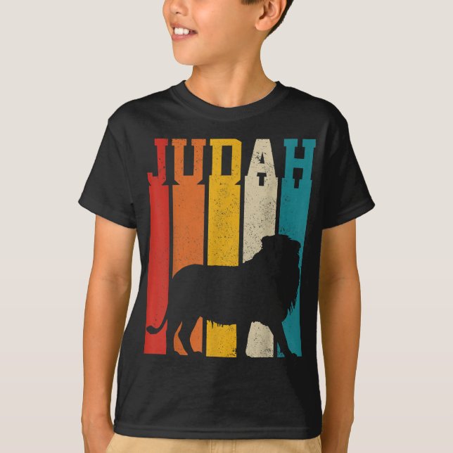 lejon för judah etiopisk hebrew rastafari T-shirt (Framsida)