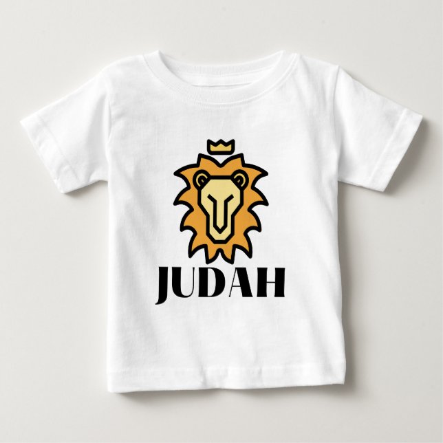 Lejon för Judah Faith-baserad T Shirt (Framsida)
