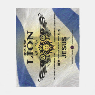 Lejon för Judah Fleecefilt