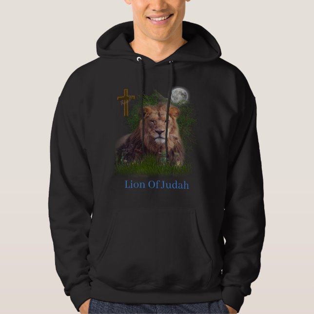 Lejon för Judah Hoodie (Framsida)
