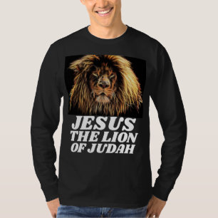 LEJON FÖR JUDAH JESUS CHRISTIAN T-shirts