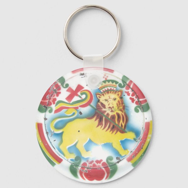 Lejon för Judah Keychain Nyckelring (Framsida)