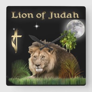 lejon för Judah klocka