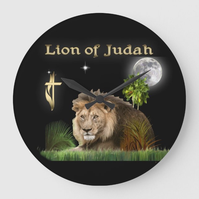 lejon för Judah klocka (Framsida)
