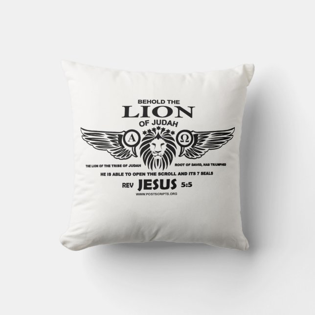 Lejon för Judah Kudde (Framsida)