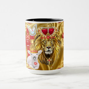 Lejon för Judah Lamb of God Mugg