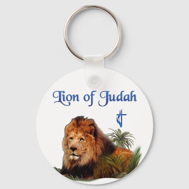 Lejon för Judah Nyckelring (Framsida)