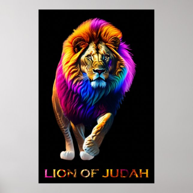 Lejon för Judah Poster (Framsidan)
