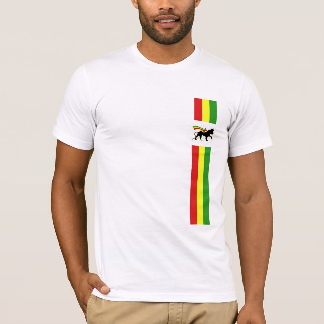 Lejon för Judah - Rasta T Shirt (Framsida)