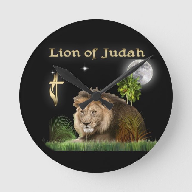 lejon för Judah Rund Klocka (Framsida)