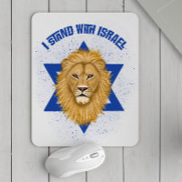 Lejon för Judah Star of David. Stå upp med Israel