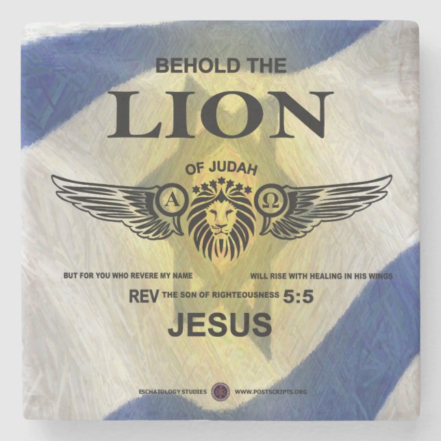 Lejon för Judah Stenunderlägg (Framsidan)