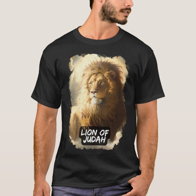 lejon för judah t shirt (Framsida)